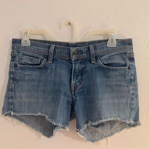 Citizens of Humanity Blue Denim Shorts (cut from jeans)